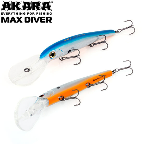 Vobleris Akara Max Diver 120F #A12 (120mm, 21g, 4-7m, Floating)