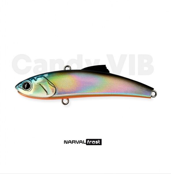 Māneklis Narval Frost Candy Vib 85mm 26g #009-Smoky Fish Holo 