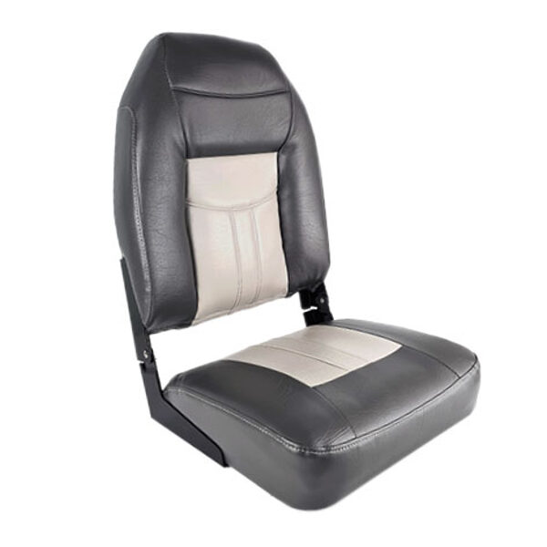 Oceansouth seat HIGH BACK DELUXE charcoal /grey