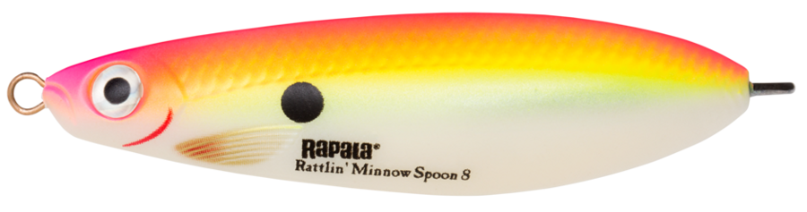 Rapala Rattlin Minnow Spoon RMSR08 PSU (8cm, 16g, Sinking) 