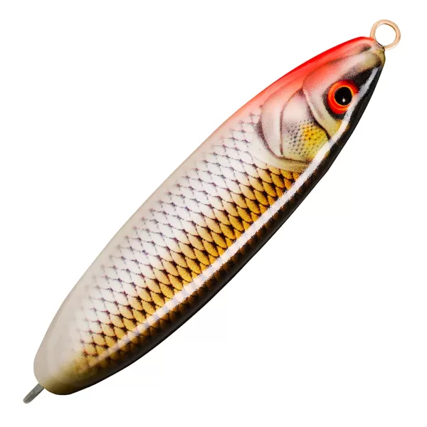 Rapala Weedless Minnow Spoon RMS08-ATRO (8cm, 22g, Sinking) 