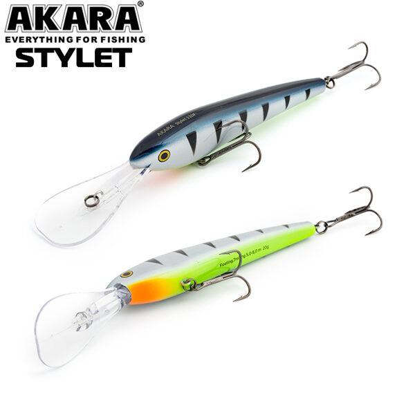 Vobleris Akara Stylet 90F #A26 (90mm, 16g, 3-6m, Floating)