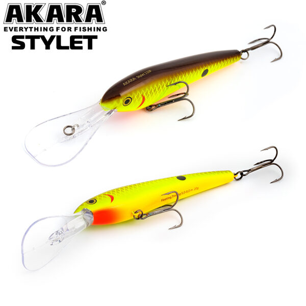 Vobleris Akara Stylet 90F #A66 (90mm, 16g, 3-6m, Floating)