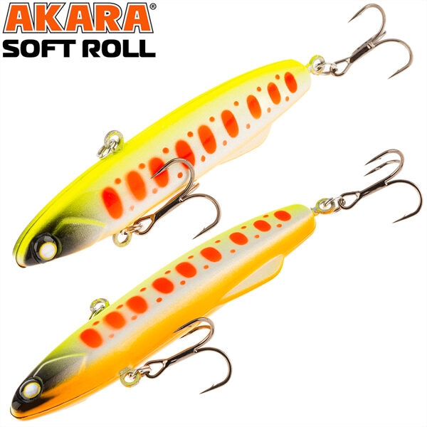 Akara Rattlin Soft Roll 80 #A196 (80mm, 28g, Sinking) 