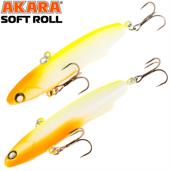 Akara Rattlin Soft Roll 80 #A214 (80mm, 28g, Sinking) 