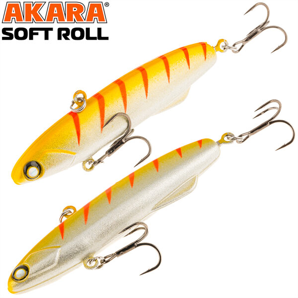 Akara Rattlin Soft Roll 80 #A216 (80mm, 28g, Sinking) 