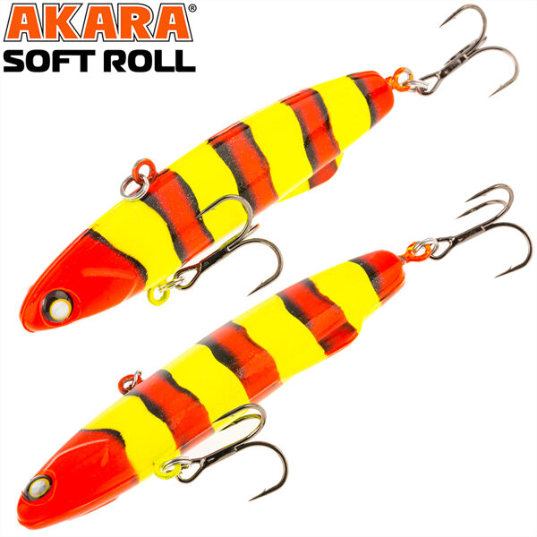 Akara Rattlin Soft Roll 90 #A70 (90mm, 30g, Sinking) 