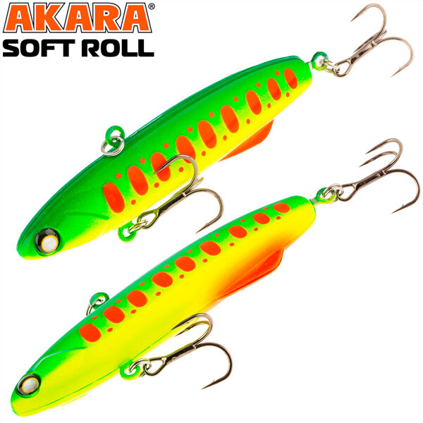 Akara Rattlin Soft Roll 90 #A74 (90mm, 30g, Sinking) 