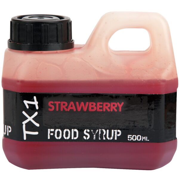 Shimano TX1 Food Syrup 500ml Attractant Strawberry 