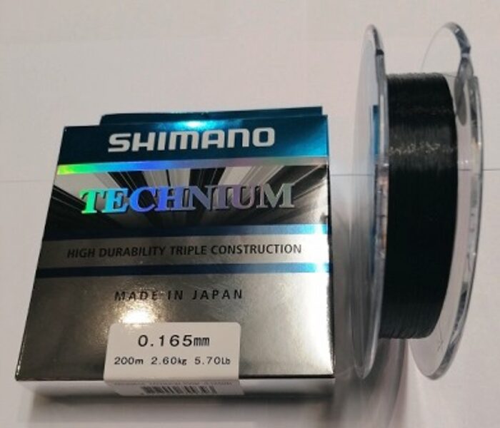Aukla monofīlā Shimano Technium 200m 0.165mm