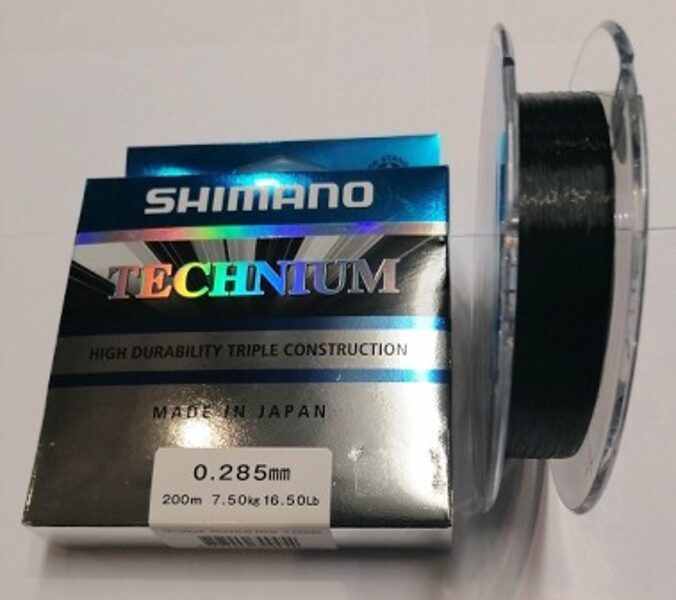 Aukla monofīlā Shimano Technium 200m 0.285mm