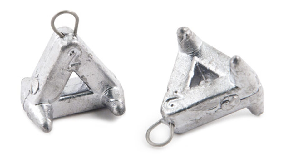 Lead Triangle with spikes 75 g.