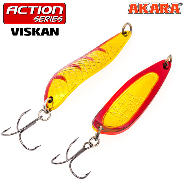 Блесна колеблющаяся Akara Action Series Viskan 65 #AB129 (65мм, 15г)