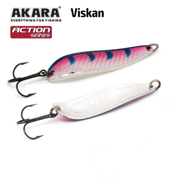 Блесна колеблющаяся Akara Action Series Viskan 80 #AB96 (80мм/32г)