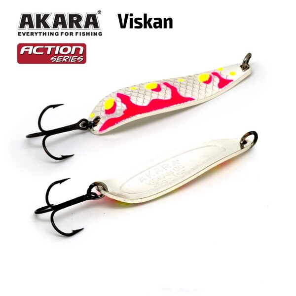 Блесна колеблющаяся Akara Action Series Viskan 65 #AB-87 (65мм /18г)