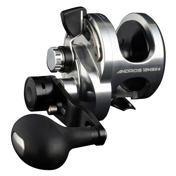 Multipilkatora spole Okuma Andros 2-Speed Lever Drag Reel