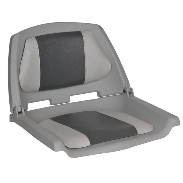 Oceansouth seat FISHERMAN, padded , Grey/charcoal